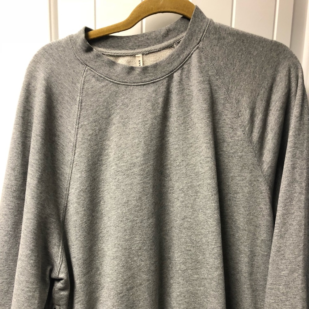 Fear of God essentials sweatshirt with side zips
